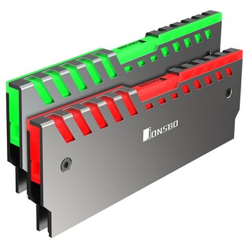 Jonsbo Dissipatore RAM RGB NC-2 2x - argento