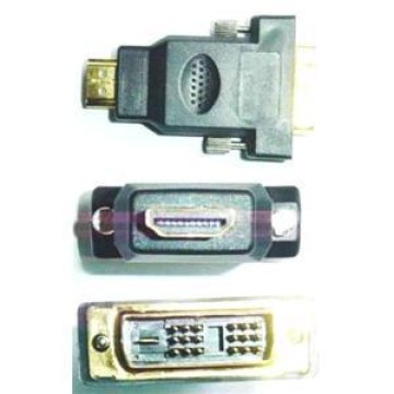 KEY-TECK Adattatore da HDMI a DVI-I M/M