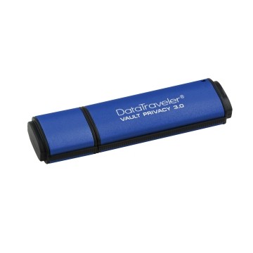 Kingston DataTraveler Vault Privacy 3.0 16GB USB 3.0 Tipo-A Blu