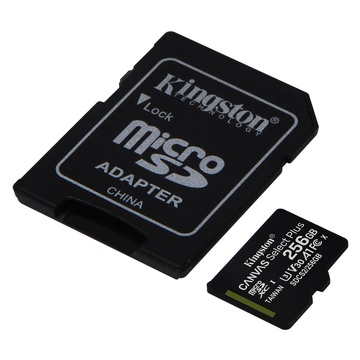 Kingston Canvas Select Plus 256 GB MicroSDXC Classe 10 UHS-I