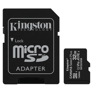Kingston Canvas Select Plus 32 GB MicroSDHC Classe 10 UHS-I