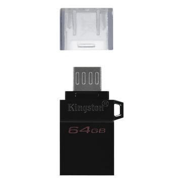 Kingston DataTraveler microDuo3 G2 64 GB USB Type-A / Micro-USB 3.2 Gen 1 Nero