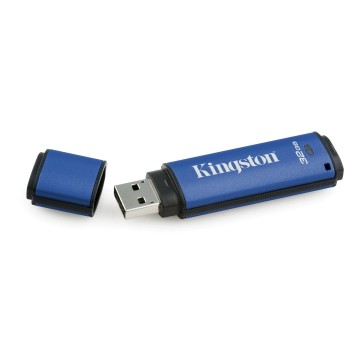 Kingston DataTraveler Vault Privacy 3.0 32GB USB 3.0 Tipo-A Blu