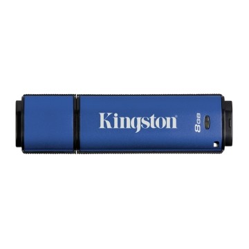 Kingston DataTraveler Vault Privacy 3.0 8GB USB 3.0 Tipo-A Blu