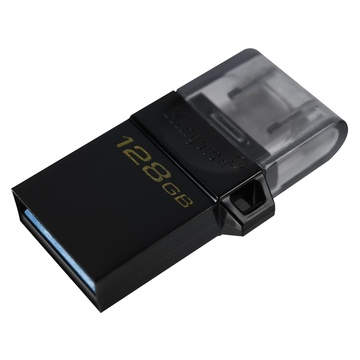 Kingston DTDUO3G2/128GB microDuo3 G2 USB 128 GB USB Type-A / Micro-USB 3.2 Gen 1 Nero
