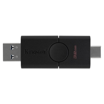 Duo USB 32 GB USB A / USB C 3.2 Gen 1 (3.1 Gen 1) Nero