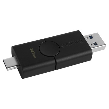 Duo USB 32 GB USB A / USB C 3.2 Gen 1 (3.1 Gen 1) Nero