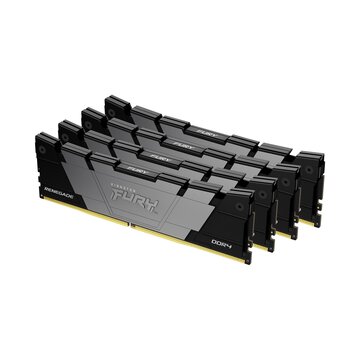 Fury 128gb 3200mt/s ddr4 cl16 dimm (kit da 4) renegade black