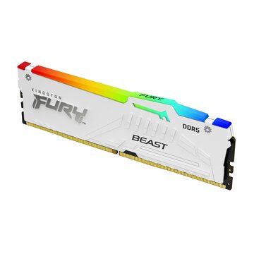 Fury 16 gb 6000 mt/s ddr5 cl40 dimm beast white rgb xmp