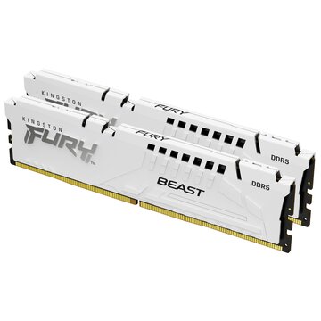 Kingston FURY 32 GB 5200 MT/s DDR5 CL40 DIMM (Kit da 2) Beast White XMP