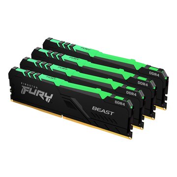 Kingston FURY Beast RGB 128 GB 4 x 32 GB DDR4 2666 MHz