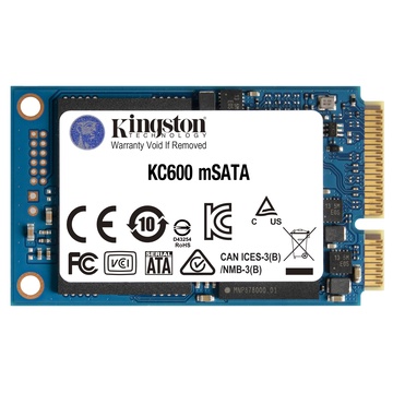 Kingston KC600 mSATA 256 GB SATA III 3D TLC