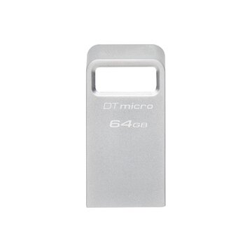 Kingston Micro USB 64 GB USB A 3.2 Gen 1 Argento
