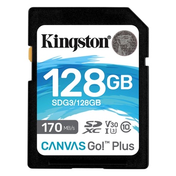 Kingston SDG3/128GB Plus 128 GB SD Classe 10 UHS-I