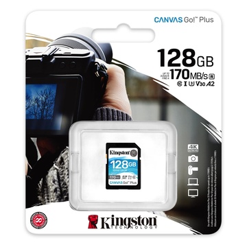 Kingston SDG3/128GB Plus 128 GB SD Classe 10 UHS-I