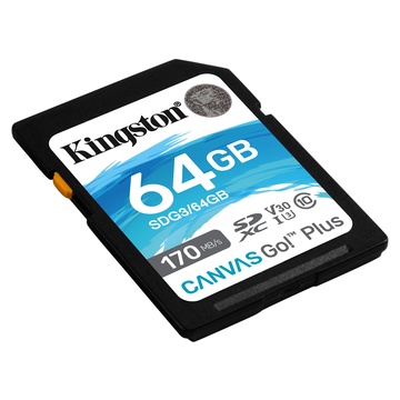 Kingston SDG3/64GB Plus 64 GB SD Classe 10 UHS-I