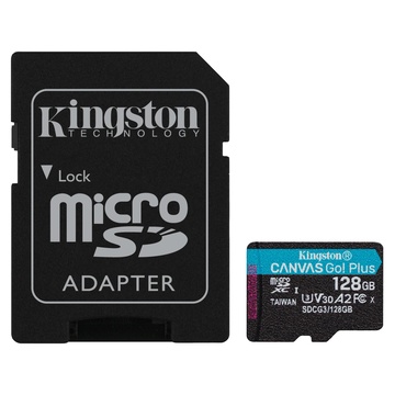 Kingston Technology Canvas Go! Plus 128 GB MicroSD Classe 10 UHS-I