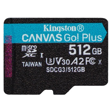 Kingston Technology Canvas Go! Plus 512 GB MicroSD Classe 10 UHS-I