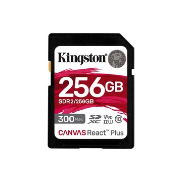 Kingston Technology Canvas React Plus 256 GB SD UHS-II Classe 10