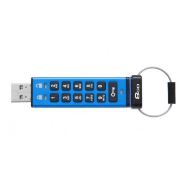 Kingston Technology DataTraveler 2000 8GB USB 3.0 Tipo-A Blu