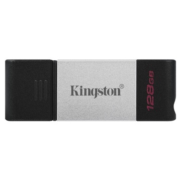 Kingston Technology DataTraveler 80 
USB 128GB USB tipo-C 3.2 Gen 1 Nero, Argento