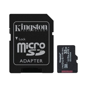 Kingston Technology Industrial 32 GB MiniSDHC UHS-I Classe 10