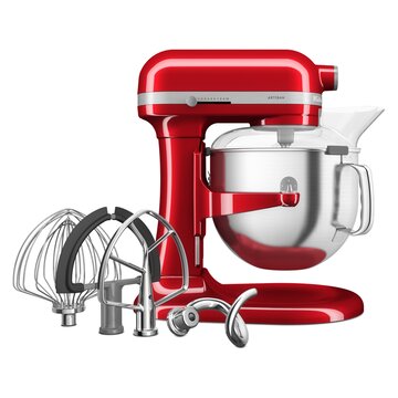 Kitchenaid 5KSM70SHXECA Planetaria con ciotola solleabile 6,6L Rosso Mela Metallizato