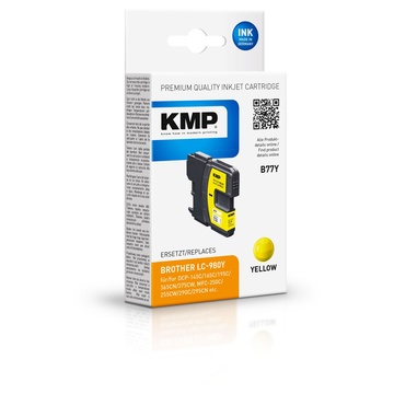 KMP B77Y Giallo compatibile con Brother LC-980 Y