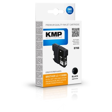 KMP B78B Nero compatibile con Brother LC-1100 BK