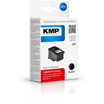 KMP C97 cartuccia nero compatibile con Canon PG-545 XL