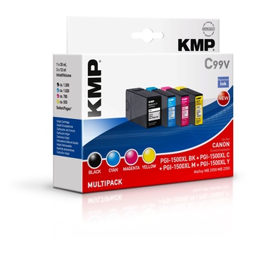 KMP C99V Nero, Ciano, Magenta, Giallo Multipack