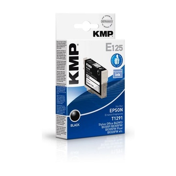 KMP E125 Cartuccia d'inchiostro Nero kompatibel mit Epson T 129