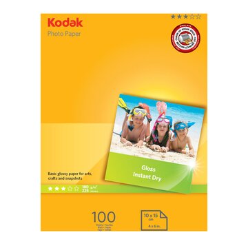 Kodak Carta Fotografica, Lucida, 180 g/mq, A6