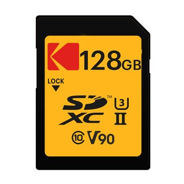 Kodak Ultra Pro SDXCII 128GB UHS-II U3 Classe 10 V90 4K/8K