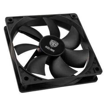 Kolink Classic HDB Case per computer Ventilatore 12 cm Nero 1 pz