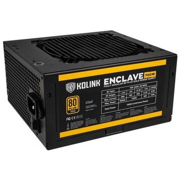 Kolink Enclave 700 W 20+4 pin ATX Nero