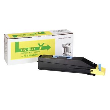 Tk-880y cartuccia toner 1 pz originale giallo