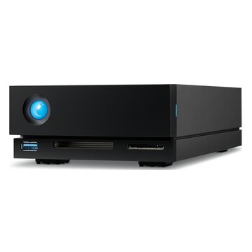 LaCie 1big Dock disco rigido esterno 24 TB Nero