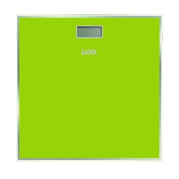 LAICA PS1068 Bilancia pesapersone elettronica Quadrato Verde