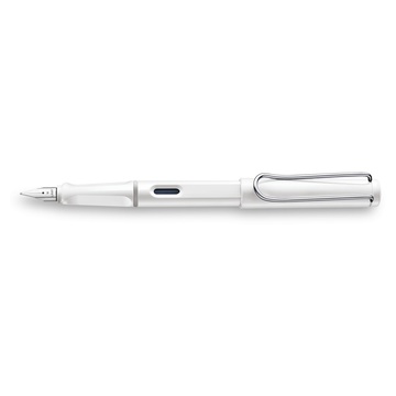 Lamy safari penna stilografica Bianco Sistema di riempimento della cartuccia 1 pezzo(i)