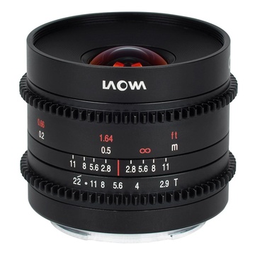 Laowa 9mm t/2.9 Zero-D Cine Micro 4/3