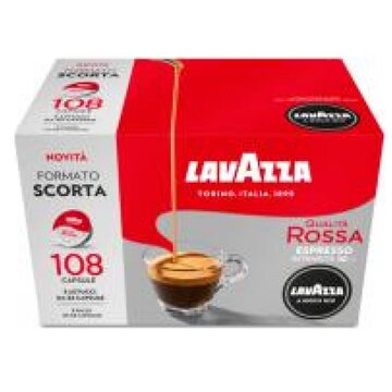 Lavazza Qualità Rossa 108 pz Capsule Originali Caffè per macchine da caffe a Modo Mio