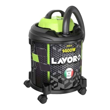 Lavorwash JOCKER 1400 S Aspiratore senza sacchetto 20L 1400W Nero, Verde aspirapolvere