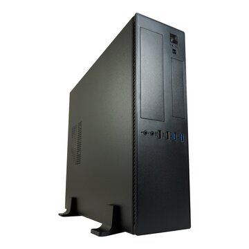 Lc-1406mb-tfx-on computer case micro tower nero