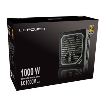 LC Power LC1000M V2.31 1000 W 20+4 pin ATX Nero