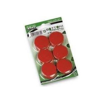 Lebez MR-30-R bacheca magnetiche e accessori Rosso