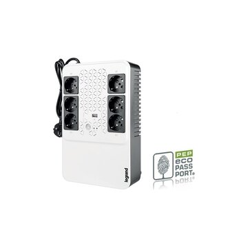 Legrand Keor Multiplug A linea interattiva 0,6 kVA 360 W 6 presa(e) AC