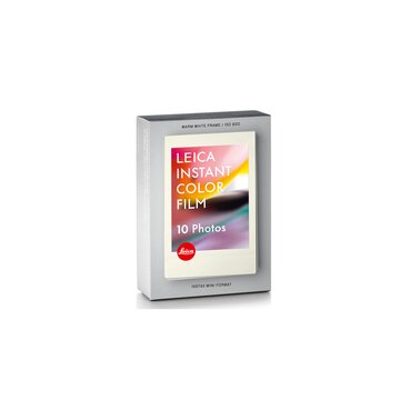 Leica 10 pellicole a colori SOFORT (mini) ISO 800, Cornice Bianca