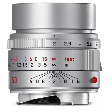 Apo-summicron-m 50 mm f/2 asph argento anodizzato