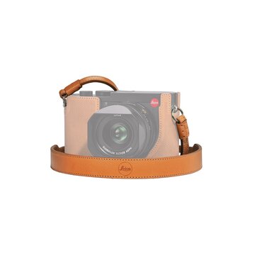 Leica Cinghia a tracolla, in pelle, Marrone